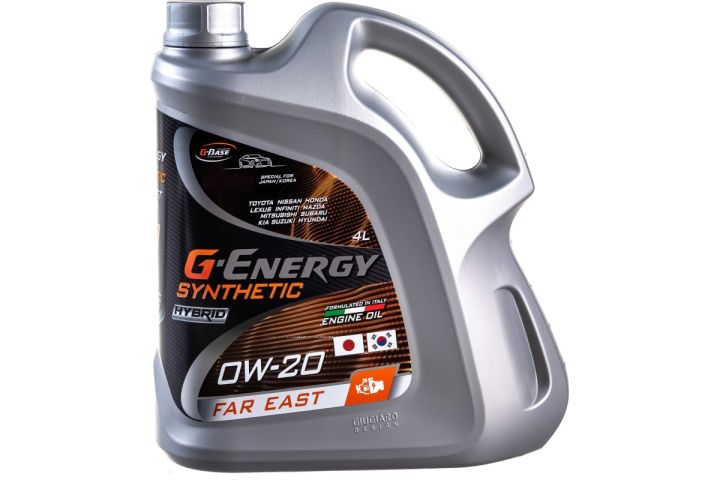 Масло моторное G-ENERGY SYNTHETIC FAR EAST (ДЛЯ ГИБРИДОВ) 0W20 (4л.) 253142536 (NEW) Масло моторное G-ENERGY SYNTHETIC FAR EAST (ДЛЯ ГИБРИДОВ) 0W20 (4л.) 253142536 (NEW)